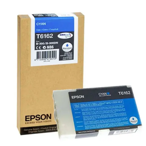 Tusz Epson T6162 Cyan do drukarek Epson (Oryginalny) [53 ml]