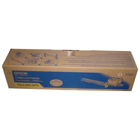 Toner Epson C13S050474 Yellow do drukarek (Oryginalny) [14k]