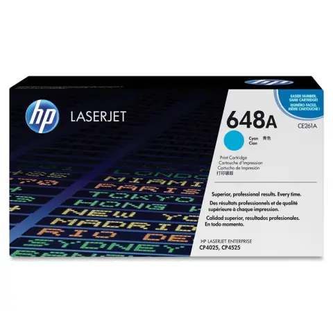 Toner HP 648A / CE261A Cyan do drukarek (Oryginalny) [11k]