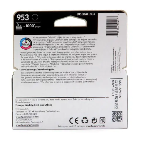 Tusz HP 953 do OfficeJet Pro 8210/8710/8715/8720/8725 | 900 str. | black-6857681