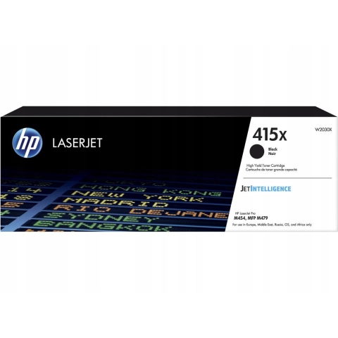 Toner HP 415X / W2030X Czarny do drukarek (Oryginalny) [7.5k]
