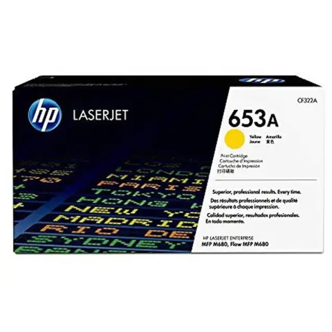 Toner HP 653A / CF322A Yellow do drukarek (Oryginalny) [16.5k]