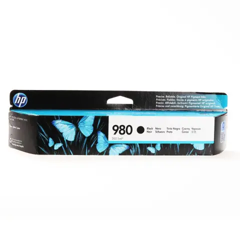 Tusz HP 980 / D8J10A Black do drukarek (Oryginalny) [203.5ml]