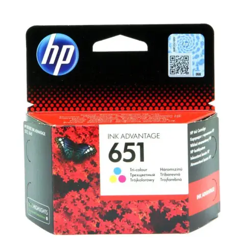 Tusz HP 651 / C2P11AE Kolor do drukarek (Oryginalny)