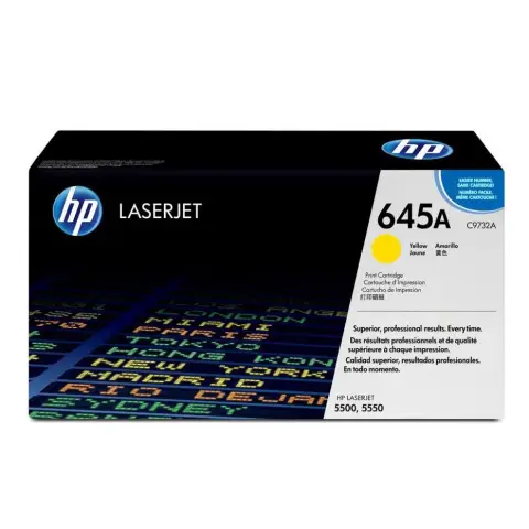 Toner HP C9732A / HP 645A Yellow do drukarki HP (Oryginalny)