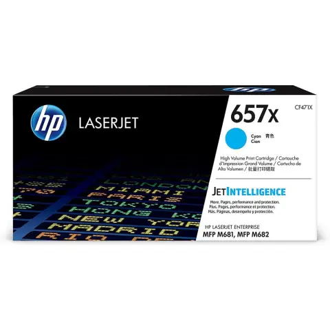 HP CF471X - Toner cyan 657X do HP LaserJet Enterprise M681, M682