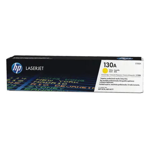 Toner HP 130A / CF352A Yellow do drukarek (Oryginalny) [1k]