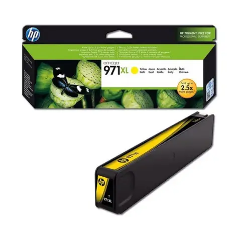 Tusz HP 971XL / CN628AE Yellow do drukarek (Oryginalny) [86.5ml]