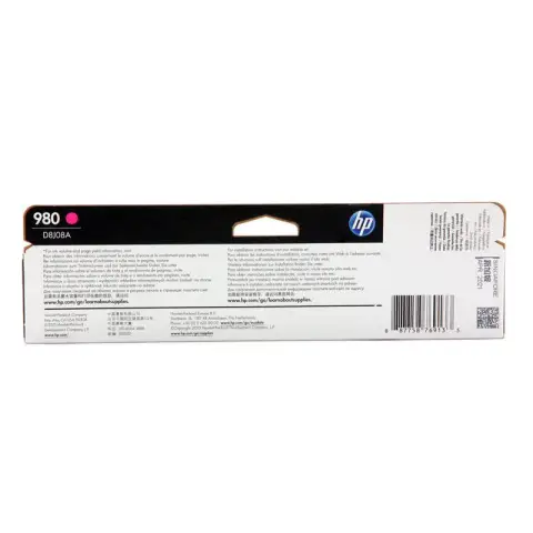 Tusz HP 980 do Officejet Enterprise X555/585 | 6 600 str. | magenta-6858002