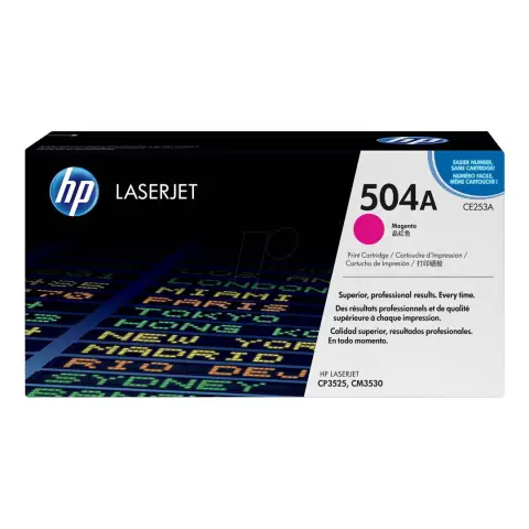 Toner HP 504A / CE253A Magenta do drukarek (Oryginalny) [7k]