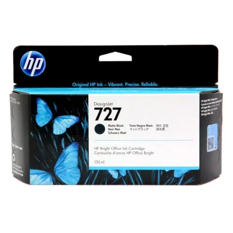 HP B3P22A - Tusz czarny matowy HP 727 do HP DesignJet T-920, T-930, T-1500, T-1530, T-2500, T-2530
