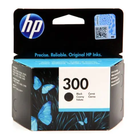 HP 300 - Tusz czarny HP CC640EE