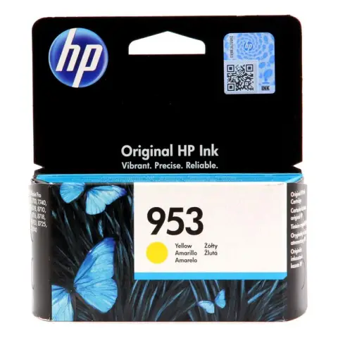 Tusz HP 953 - Tusz żółty do HP OfficeJet Pro 7740, 8200, 8210, 8218, 8710 ...