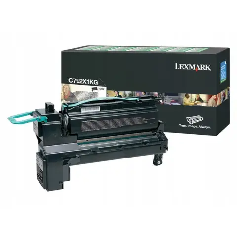 Toner Lexmark C792X1KG Black do drukarek (Oryginalny)