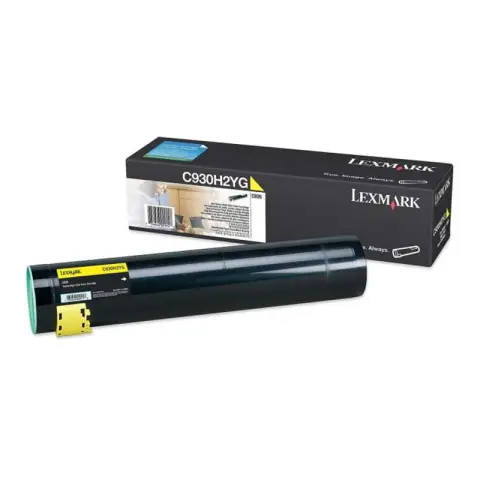 Toner Lexmark C930H2YG Yellow do drukarek (Oryginalny)