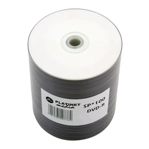 Platinet CD-R 700MB| x52| 100 szt.WHITE FF INK. PRINTABLE PRO  |  PMP100P-CM