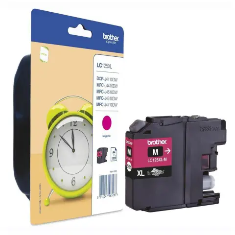 Tusz Brother LC125XLM Magenta do drukarek (Oryginalny)