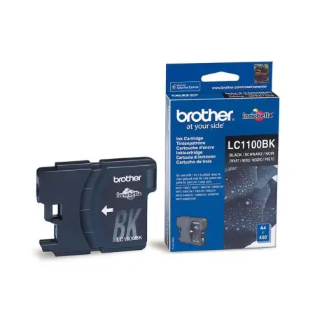 Tusz Brother LC1100BK Black do drukarek (Oryginalny) [9.5ml]