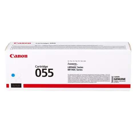 Toner cyan 055 do Canon LBP-660, LBP-662, LBP-663, LBP-664, MF-740, MF-741, MF-742, MF-743, MF-744, MF-745, MF-746 - Can