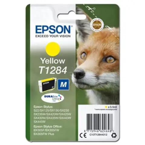 Epson T1284 - Tusz żółty do Epson SX-125, SX-130, SX-230, SX-235 ...