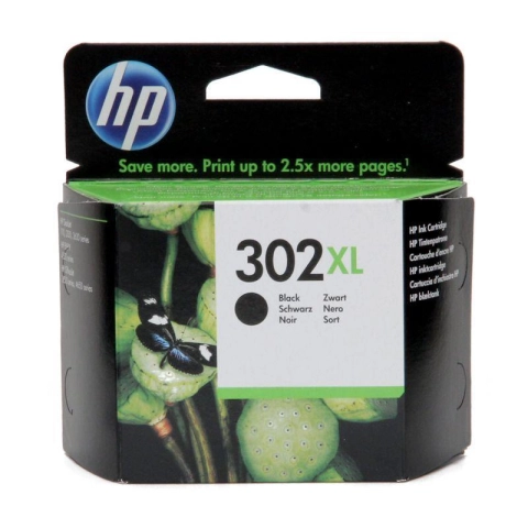 Tusz HP 302XL / F6U68AE Czarny do drukarek (Oryginalny) [8.5ml]