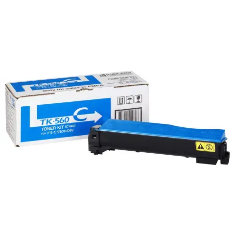 Toner Kyocera TK-560C Cyan do drukarek (Oryginalny) [10k]