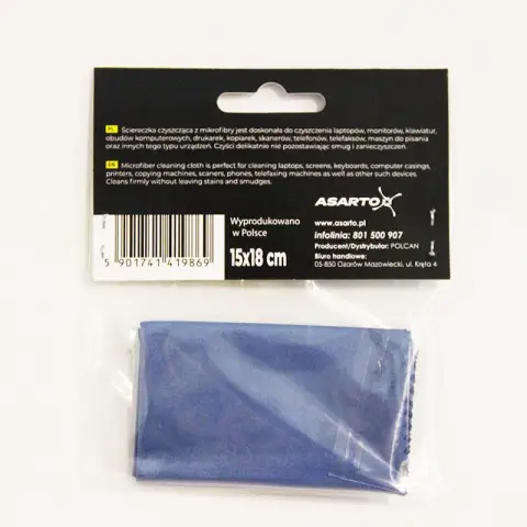 Asarto ściereczka z mikrofibry 15 x 18 cm (torebka)-6901289