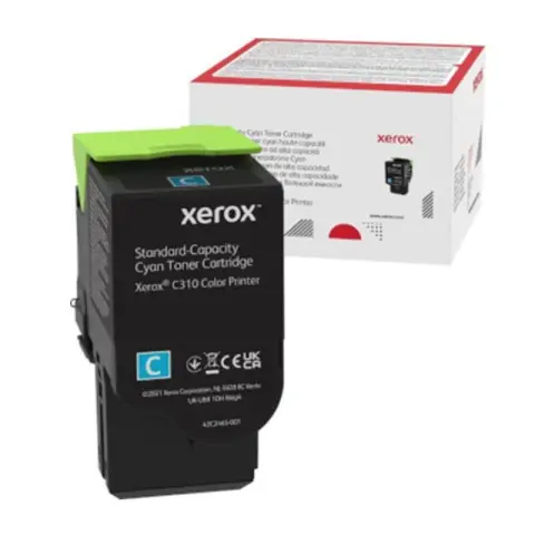 Oryginalny Toner Cyan Xerox C310, C315 (006R04361)
