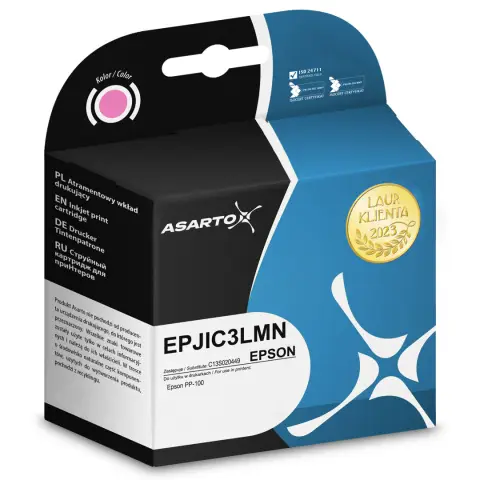Epson PJIC3(LM) C13S020449 zamiennik - Tusz light magenta do Epson Discproducer PP-50, PP-100