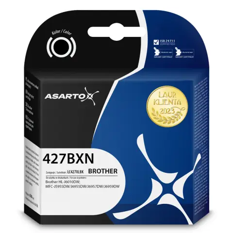 Brother LC427XLBK zamiennik - Tusz czarny XL do Brother HL-J6010dw, MFC-J5955dw, MFC-J6950, MFC-J6955dw, MFC-J6957, MFC-