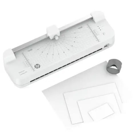 Laminator HP ONELAM COMBO A3, zintegrowany trymer, prędkość laminowania 40 cm/min, biały-7015594