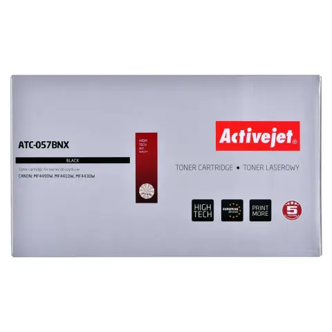 Activejet ATC-057BNX Toner (zamiennik  Canon CRG-057HBK; CRG057H; Supreme; 10000 stron; czarny) z CHIP-7204996
