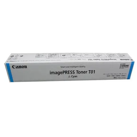 Canon T01 / 8067B001 - Toner cyan do Canon imagePRESS C60, C65, C600, C650, C700, C750, C800, C850