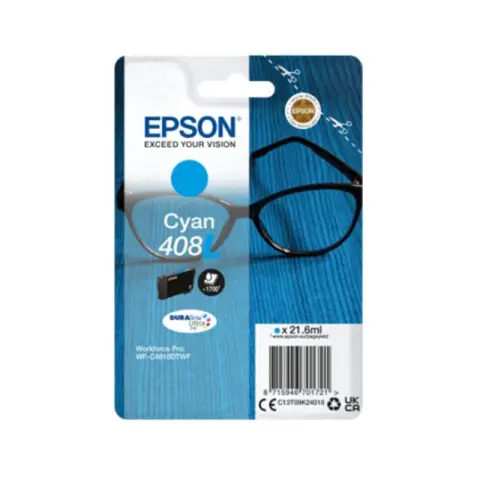 Epson 408L T09K2 - Tusz cyan do Epson WorkForce Pro WF-C 4310DW, WF-C 4810DTWF