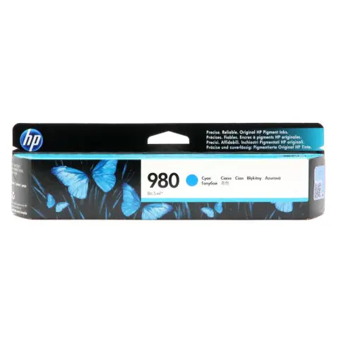 Tusz HP 980 / D8J07A Cyan do drukarek (Oryginalny) [80.5ml]