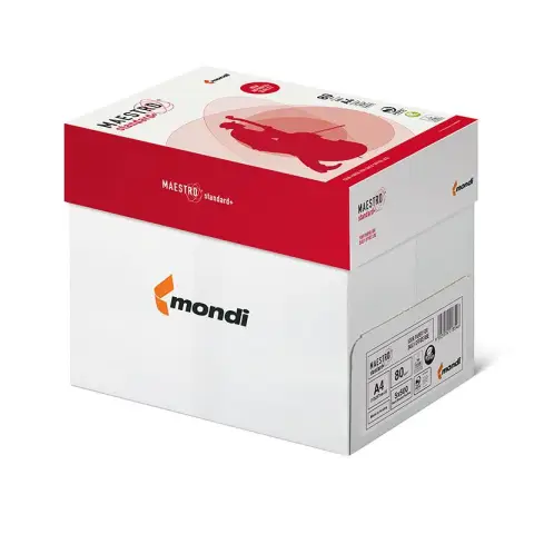 Papier ksero Mondi Maestro Standard Plus - A4 - 80g - 1 ryza.