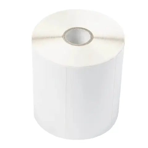 Niepowlekane cięte  etykiety Brother BUS-1J150102-121 białe w rolce 102 mm x 150 mm | 550 etykiet
