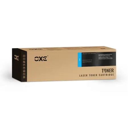 Zamiennik HP 201A CF401A marki OXE - Toner cyan do HP Color LaserJet Pro M252, M270, M274. MFP M277