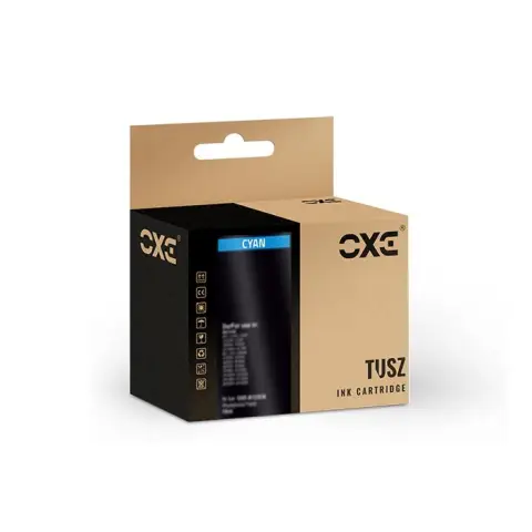 Zamiennik Brother BT5000C marki OXE - Tusz cyan w butelce do Brother MFC-T920dw, MFC-T910dw, MFC-T800w, DCP-T720w ...
