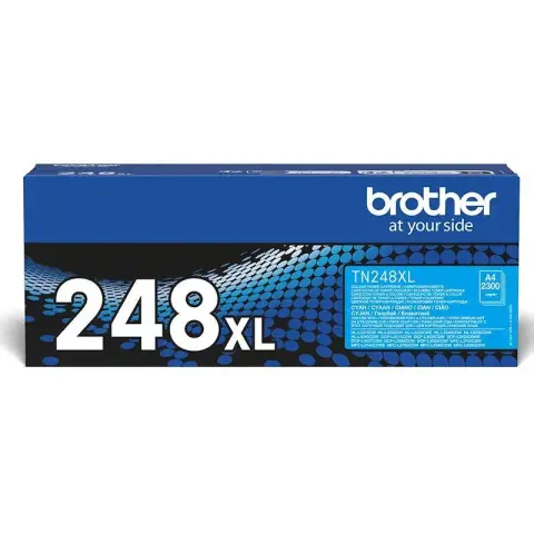 Brother TN248XLC - Toner cyan XL do Brother DCP-L3515, DCP-L3520, DCP-L3527, DCP-L3555, DCP-L3560, HL-L8230, HL-L8240 ..