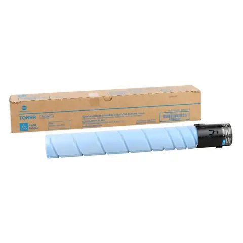 Toner Minolta TN324C / A8DA450 Cyan do drukarek (Oryginalny) [26k]