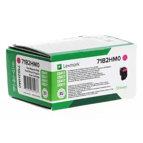 Lexmark 71B2HM0  - Toner Magenta do Lexmark CS-417, CS-517, CX-417, CX-517
