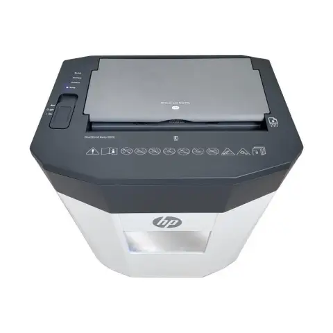 HP Niszczarka ONESHRED Auto 80CC biało-szara-7947889
