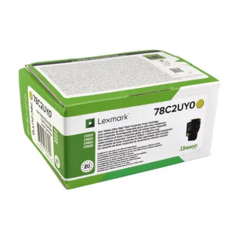 Kaseta z tonerem Lexmark do CX622/CX625/CS521 | zwrotna | 7 000 str. | YELLOW-3899801
