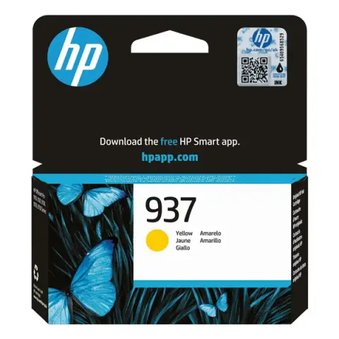 Tusz HP 937 żółty - Tusz 4S6W4NE do HP OfficeJet Pro 9100, 9110, 9117, 9120, 9122, 9123, 9125, 9128, 9130, 9132, 9133, 9
