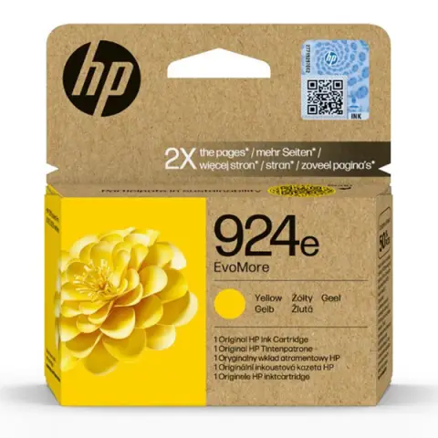 Tusz HP 924e / 4K0U9NE Yellow do drukarek (Oryginalny)