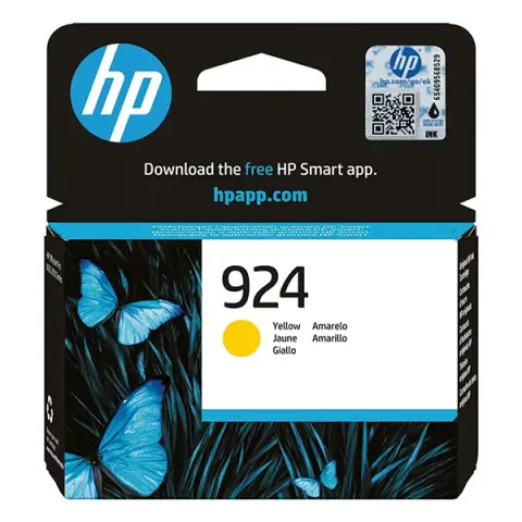 Tusz HP 924 żółty - Tusz 4K0U5NE do HP OfficeJet Pro 8120, 8122, 8123, 8124, 8125, 8130, 8132, 8133, 8134, 8135, 8138, 8
