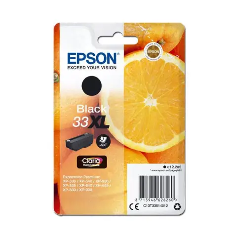 Tusz  Epson  black  T33XL,  Claria Premium Ink