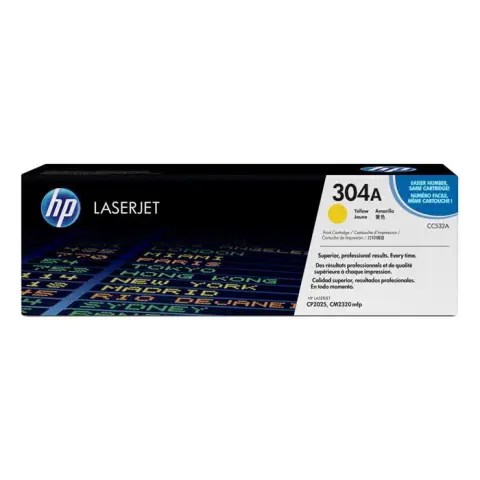 Toner HP 304A / CC532A Yellow do drukarek (Oryginalny) [2.8k]