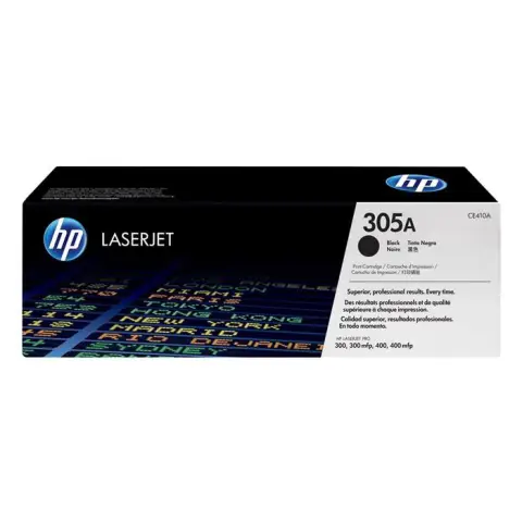 Toner HP 305A / CE410A Black do drukarek (Oryginalny) [2.2k]
